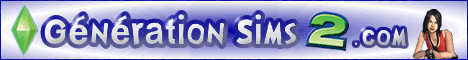 Bannière du site Génération Sims 2