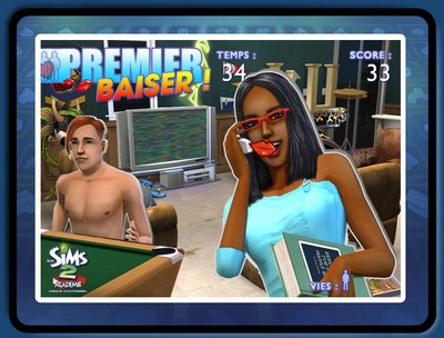 Les Sims 2 Académie : Premier baiser !