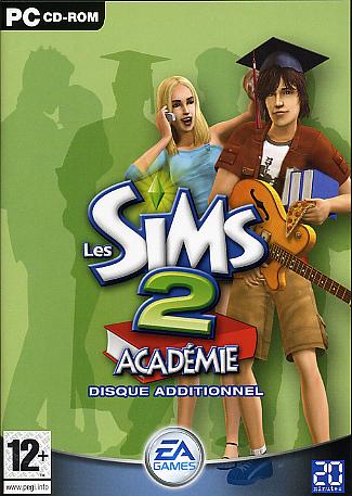 Boitier Les Sims 2 Académie