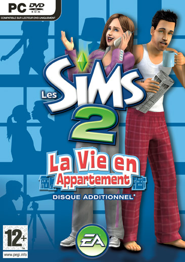 Boitier Les Sims 2 La vie en Appartement