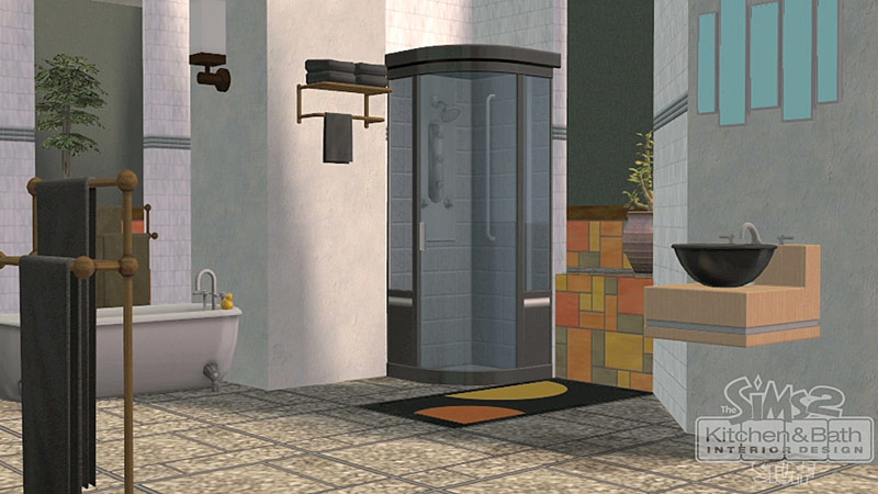Les Sims 2 : Cuisine et Salle de bain Design Kit