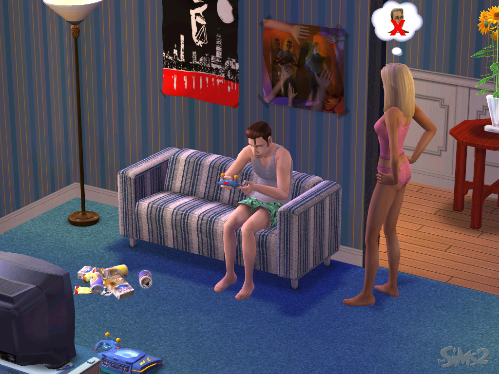 Sims Spanking